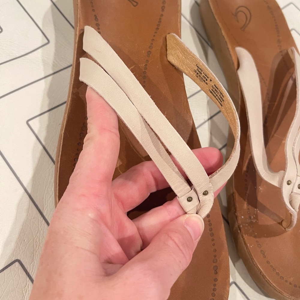 OluKai Leather Thong Sandals - Picture 6 of 11